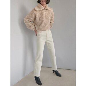 Levi’s Made & Crafted Japanese Denim High Rise Dad Jeans Column Pant Tan Size 32